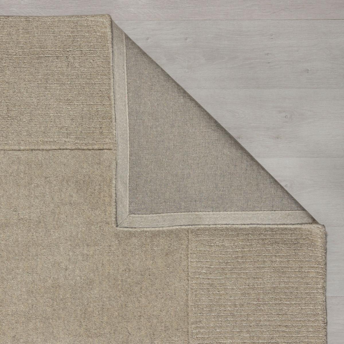 WOLLTEPPICH MOLE, einfarbig, Natur, 120 x 170 cm - Beige, Textil (170/120cm) - KADIMA DESIGN