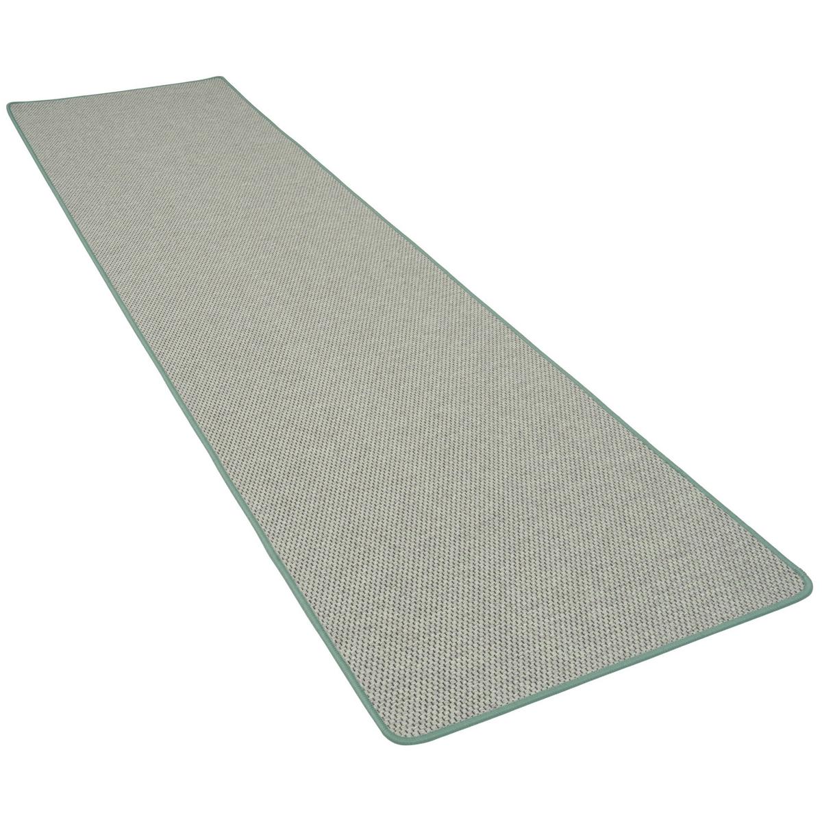 LÄUFER TEPPICH BENTZON FLACHGEWEBE - Mintgrün, Textil (80/240cm) - Snapstyle