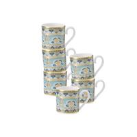 ESPRESSOTASSEN Samarkand Aquamarin bunt 50 ml 6er Set - Multicolor, Keramik (0.05L) - Villeroy & Boch