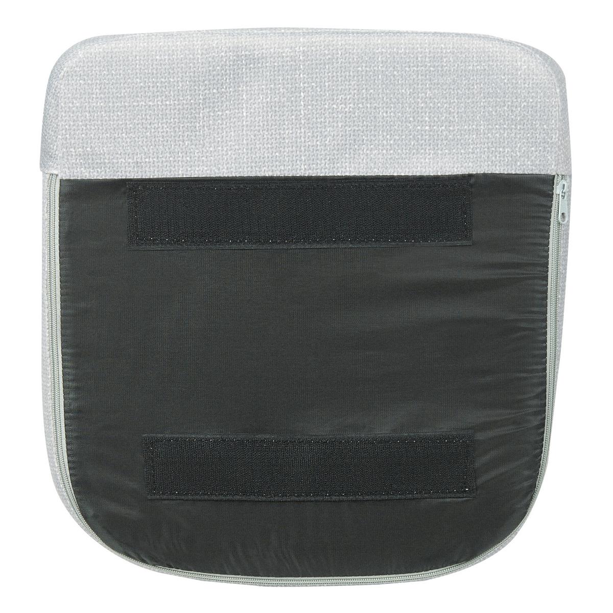 ESSZIMMERSTUHL Samtstoff grau Yorkville II - Hellbraun/Grau, Textil (56/82/46cm) - Beliani