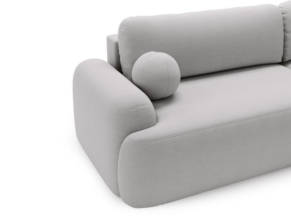 ECKSOFA Aurio Grau Rechts - Grau, Holz/Textil (261/177cm) - Graingold