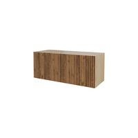 LOWBOARD NOA-2-W 100x40x40 cm - Artisan / Katania - Eiche Wotan, Holzwerkstoff (100/40/40cm) - ALTDECOR