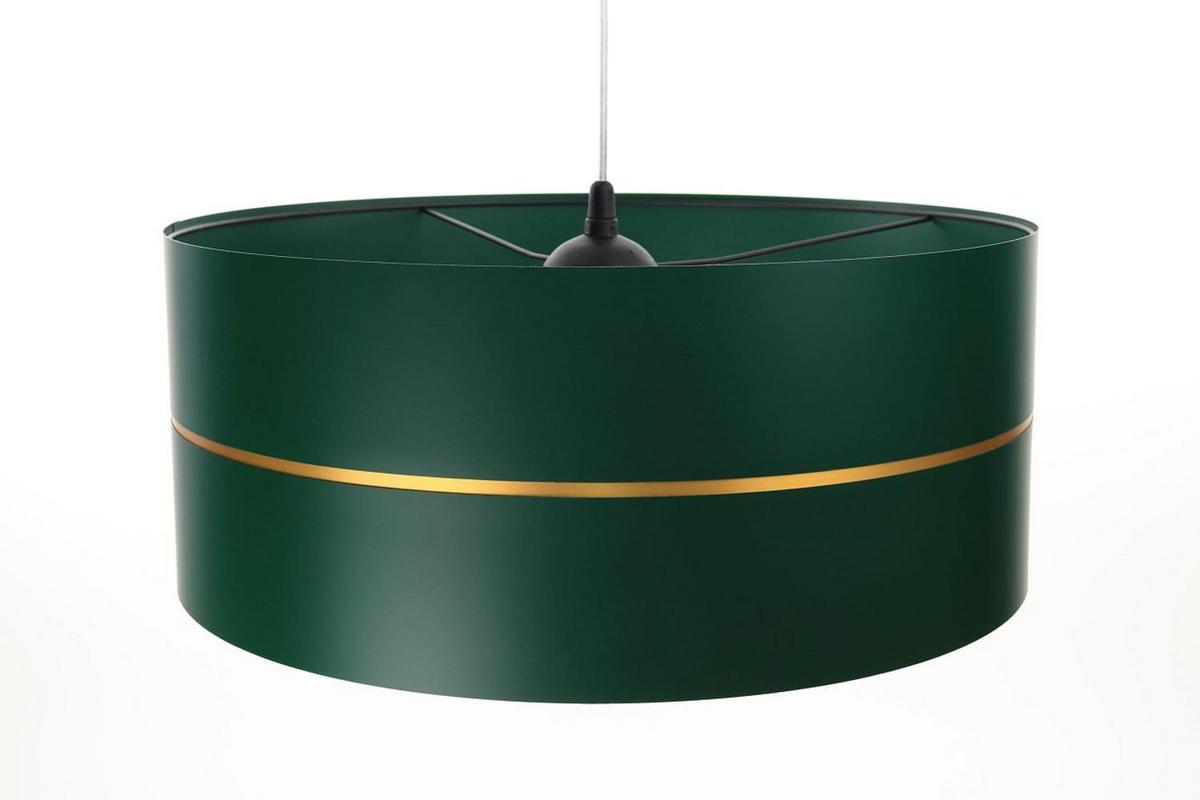 HÄNGELEUCHTE Grün 30/21 cm - Goldfarben/Grün, Kunststoff (30/0.45/21cm) - ONZENO