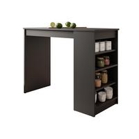 BARTISCH Zotino - Schwarz, Holzwerkstoff (50/115/102cm) - MIRJAN24