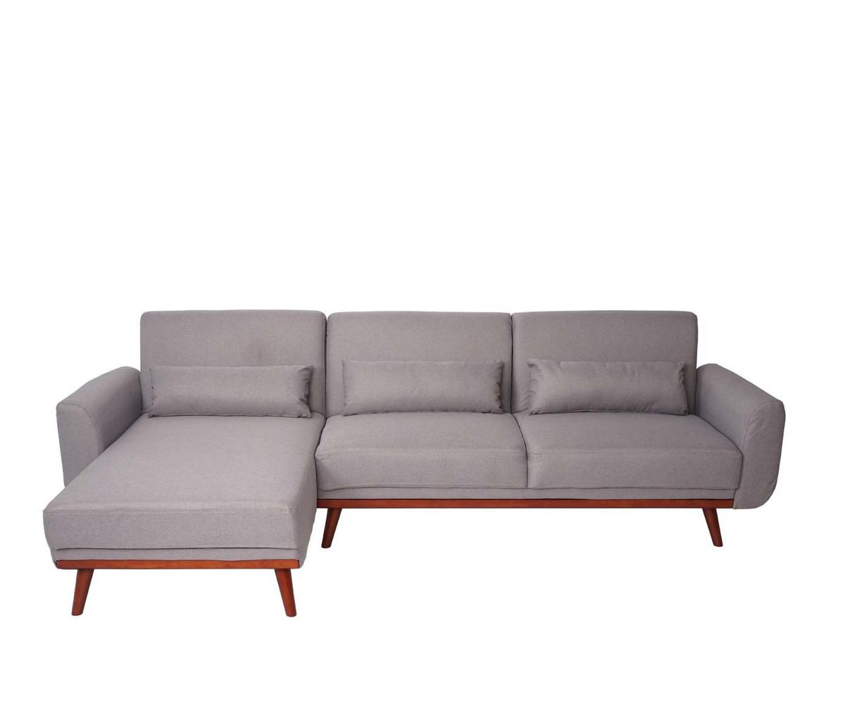 SOFA Anthrazit - Anthrazit, Textil (280/139cm) - MCW