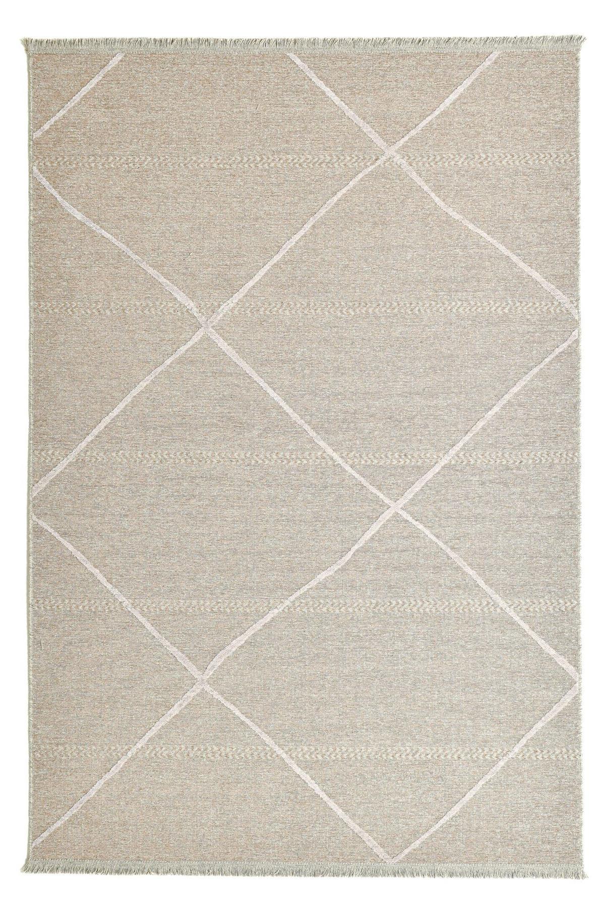 FLACHWEBTEPPICH Braderup 80x150 cm - Beige, Textil (80/150cm) - Sansibar SYLT