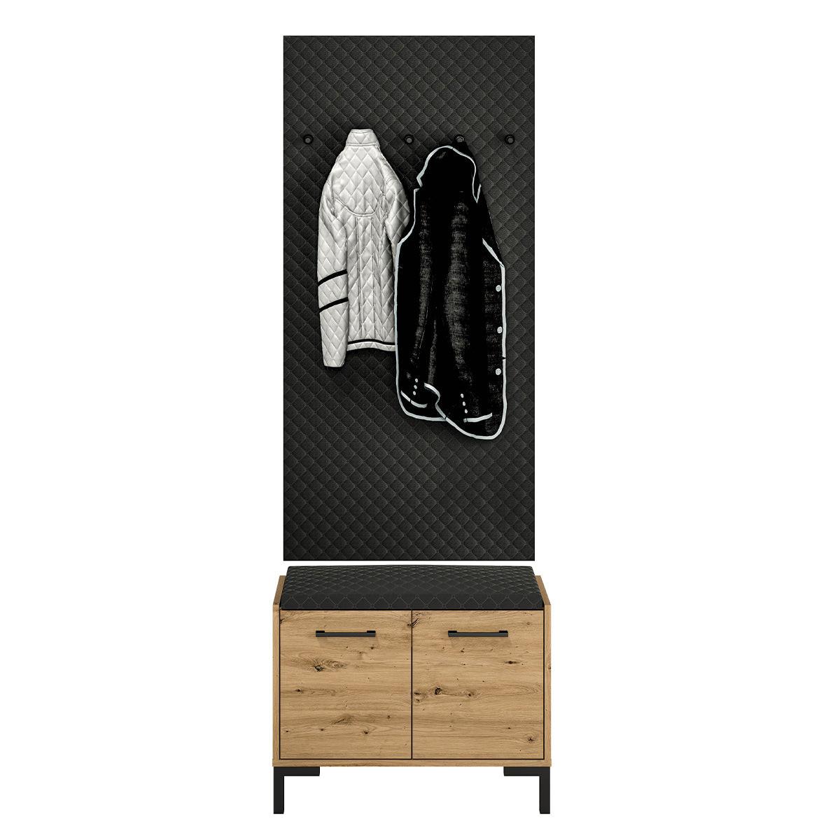 EINGANGSMÖBEL Liora Holz - Braun, Holzwerkstoff (70/54/34cm) - Petits-meubles