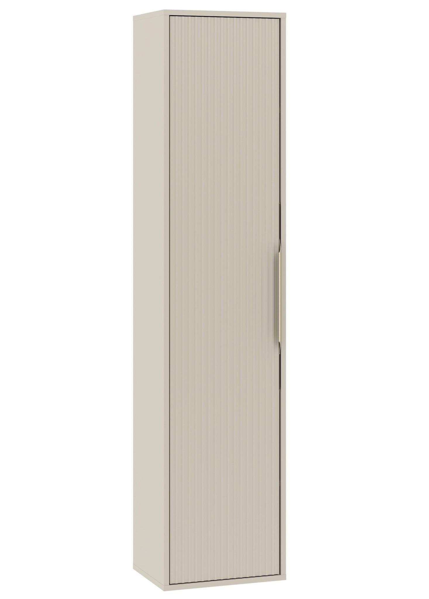 BADEZIMMERSCHRANK Rimini mit 1 Tür Cashmere - 38 x 33 x 170 cm - Kaschmir, Holz (33/170/38cm) - Badplaats