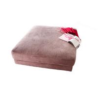 BIG HOCKER MADELINE Pink Cord - Rosa, Textil (120/43/120cm) - KAWOLA