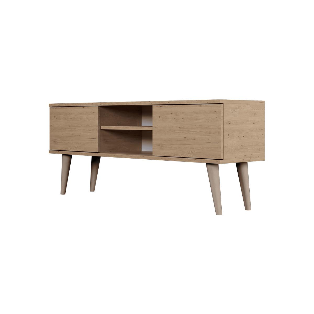 TV-MÖBEL Toronto Holz - Braun, Holzwerkstoff (120/35/55cm) - Petits-meubles