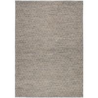 HANDWEBTEPPICH 2-Seitiger Skandi, modern 80x150 cm - Grau, Textil (80/150cm) - Rug and Roll
