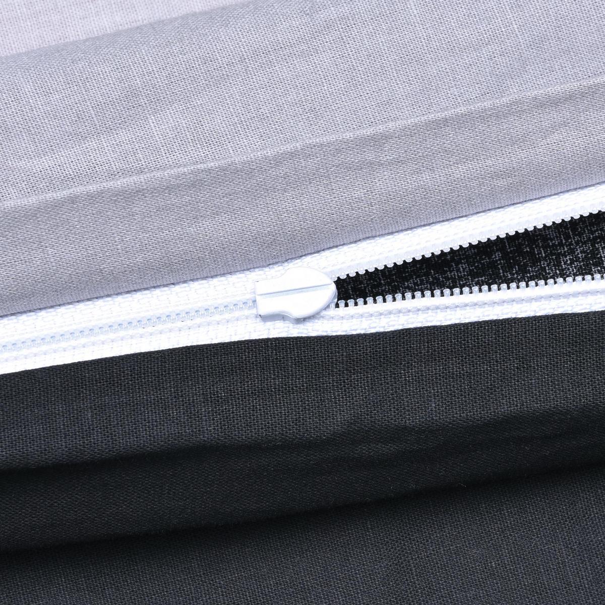 BETTWWÄSCHE Delia 155/220 cm + Kissenbezug 80/80 cm Gestreift Renforcé - Multicolor, Textil (155/220cm)