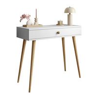 KONSOLE mit Schublade HARMONY Weiß - Weiß, Holzwerkstoff (90/80/39cm) - Lookway