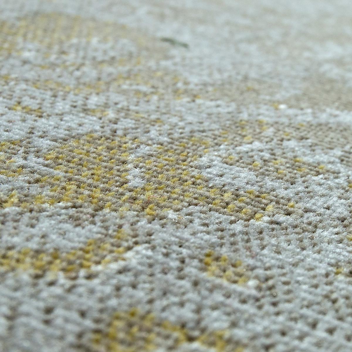 OUTDOORTEPPICH, mit Ornament-Muster, Gelb, 160 x 220 cm - Gelb, Textil (220/160cm) - KADIMA DESIGN