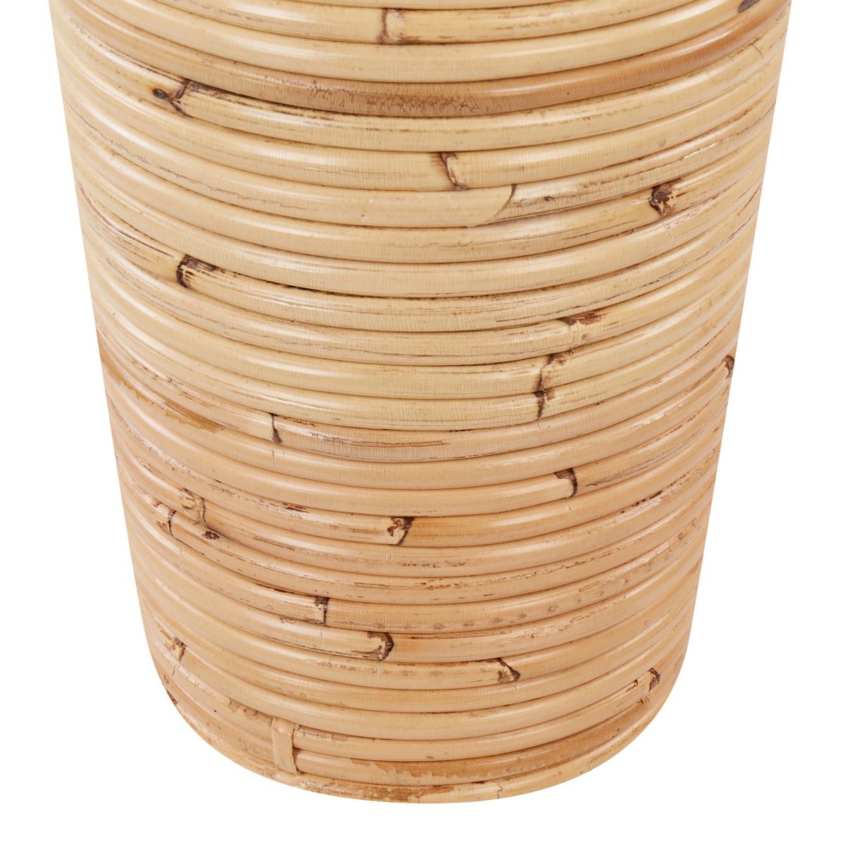 DEKOVASE Rattan natürlich Elatia - Naturfarben, Naturmaterialien (50cm) - Beliani