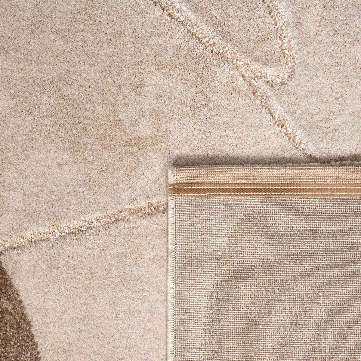 KURZFLORTEPPICH, abstrakt, aus Polypropylen, Florhöhe 11 mm, Beige, 240 x 340 cm - Beige, Textil (340/240cm) - KADIMA DESIGN
