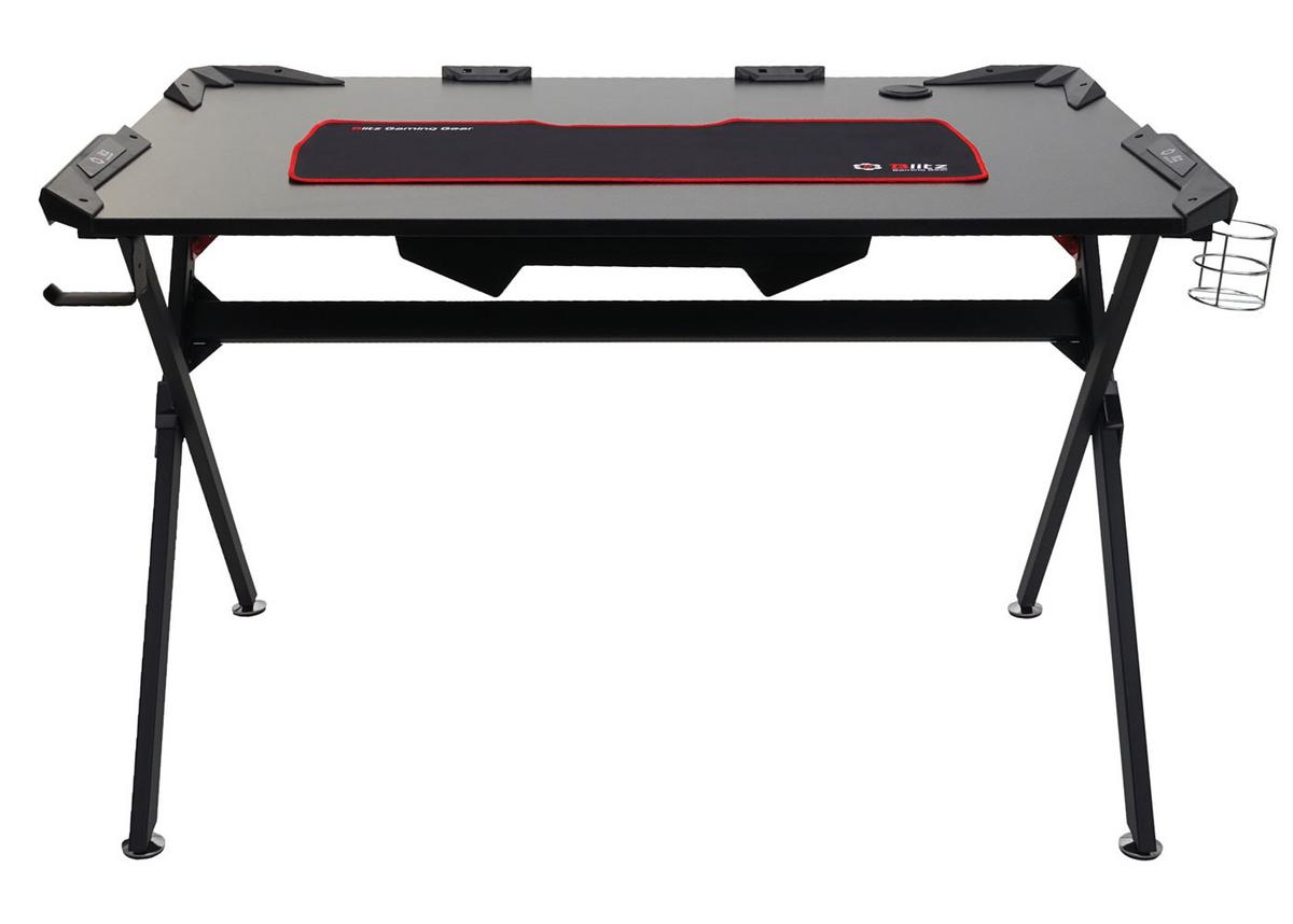 SCHREIBTISCH rechteck Schwarz - Schwarz, Holz (76/130/78cm) - MCW
