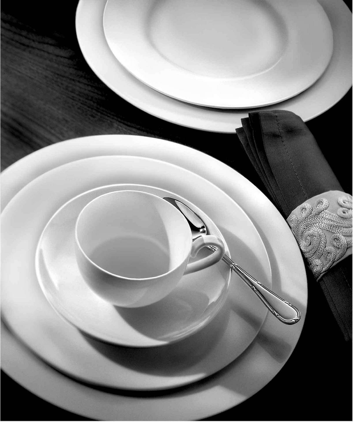 KAFFEE/TEEUNTERTASSE Royal weiß ø 15.0 cm 6er Set - Weiß, Keramik (15cm) - Villeroy & Boch