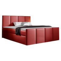 BOXBETT Lars - H3 - Rot, Holz (160/200cm) - MIRJAN24
