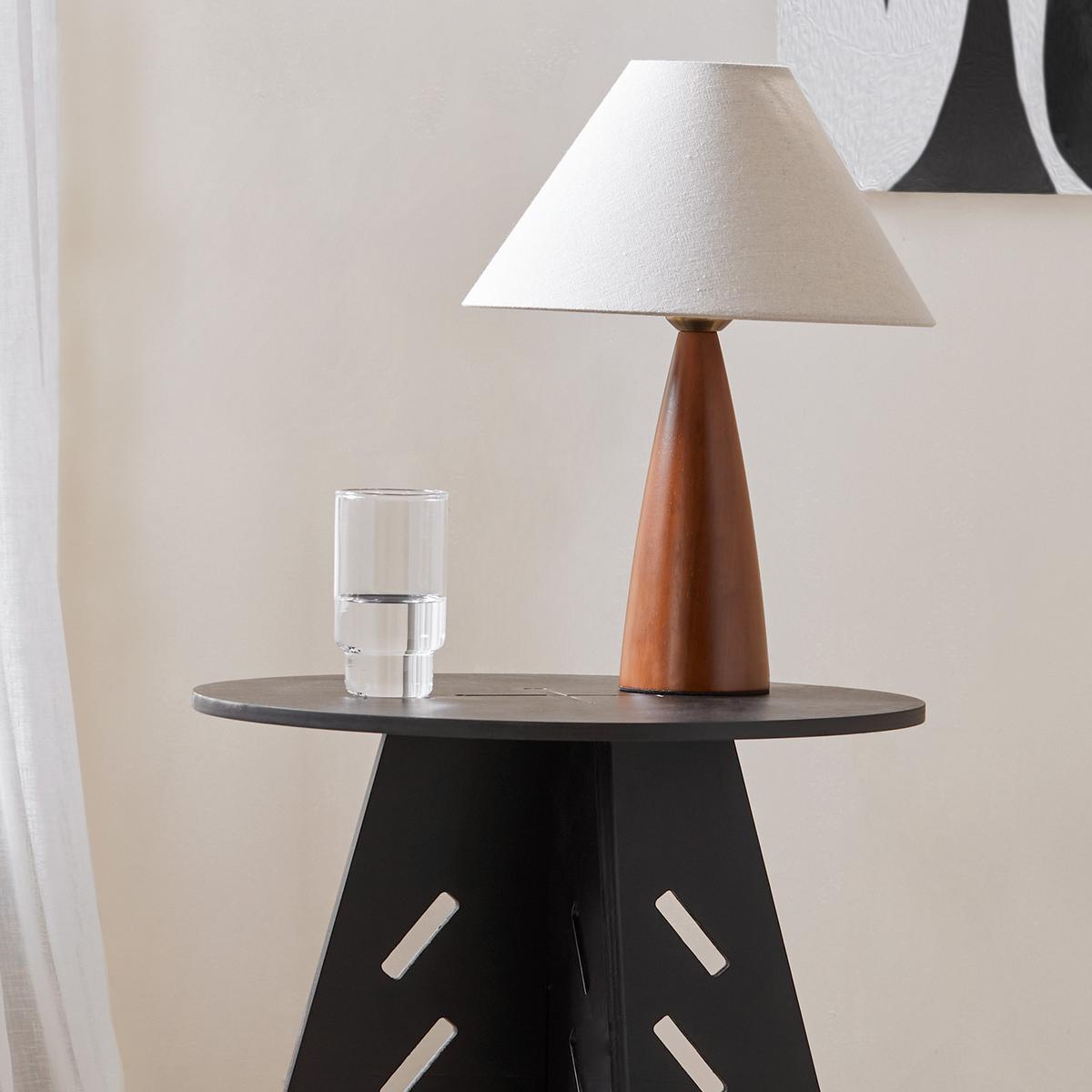 BEISTELLTISCH mit Zapfenverbindungen Schwarz - Schwarz, Holz (47/47/55cm) - SoBuy