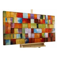 METALLBILD Bunt 120/60 cm - Multicolor, Metall (6.8/60cm) - KUNSTLOFT