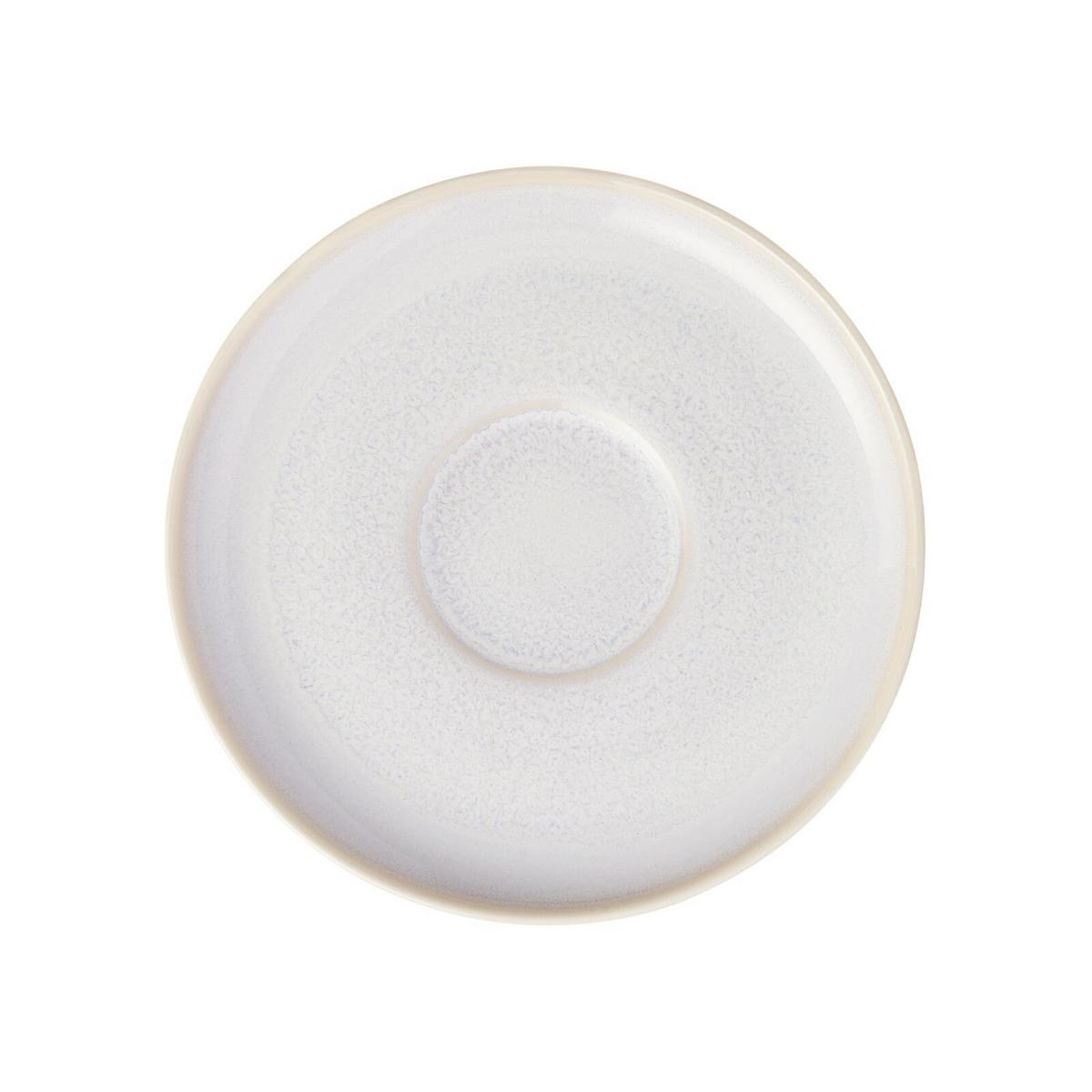 KAFFEEUNTERTASSE Crafted Cotton ø 14,9 cm - Beige, Keramik (14.9cm) - like.Villeroy & Boch