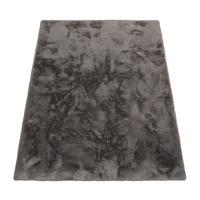 HOCHFLORTEPPICH, einfarbig, Florhöhe 35 mm, Anthrazit, 80 x 150 cm - Anthrazit, Textil (150/80cm) - KADIMA DESIGN
