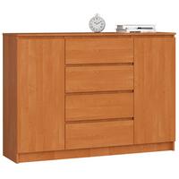 KOMMODE Erlefarben 99/138/40 - Erlefarben, Holzwerkstoff (138/99/40cm) - RAUMHIRSCH FURNITURE