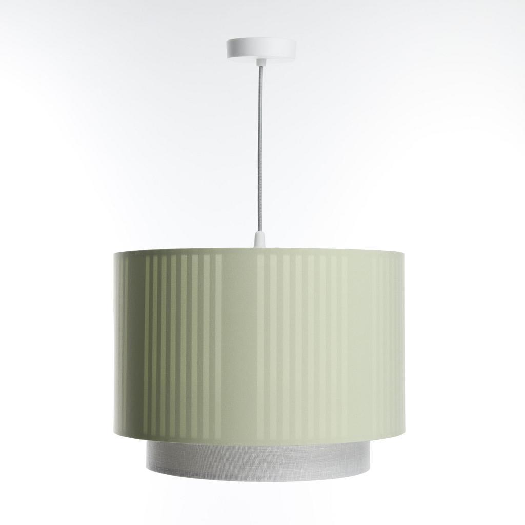 HÄNGELEUCHTE Grün 60/113 cm - Weiß/Grün, Kunststoff (42/1.2/113cm) - ONZENO
