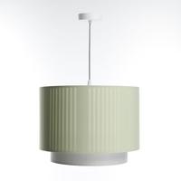 HÄNGELEUCHTE Grün 60/113 cm - Weiß/Grün, Kunststoff (42/1.2/113cm) - ONZENO