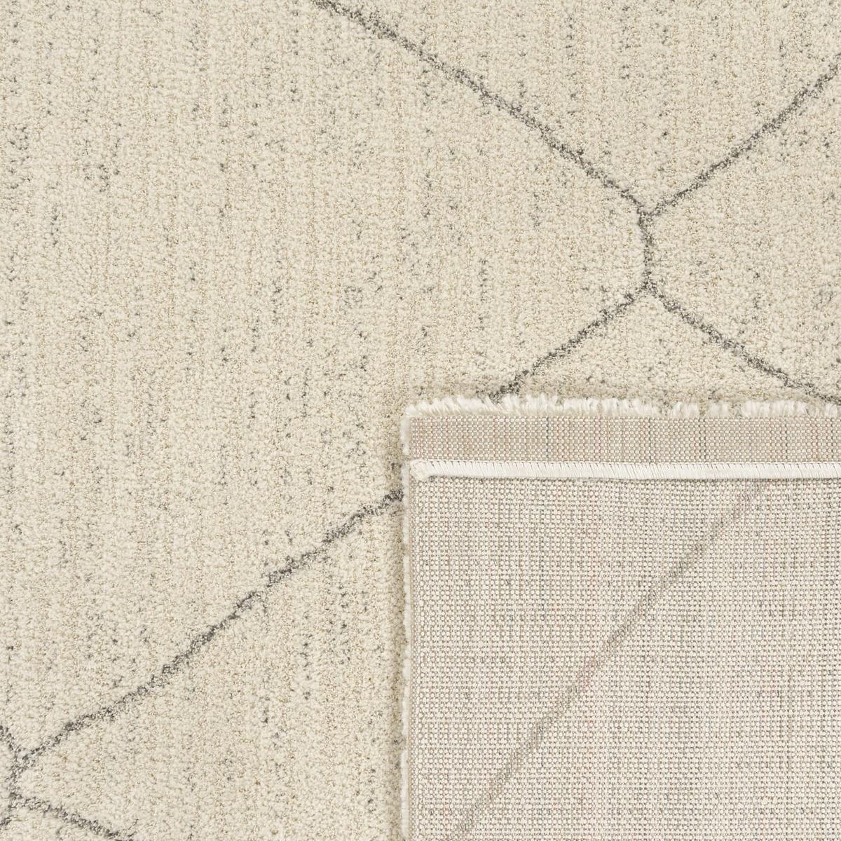 KURZFLORTEPPICH, mit Bogenlinienmuster, Natur, 120 x 170 cm - Naturfarben, Textil (170/120cm) - KADIMA DESIGN