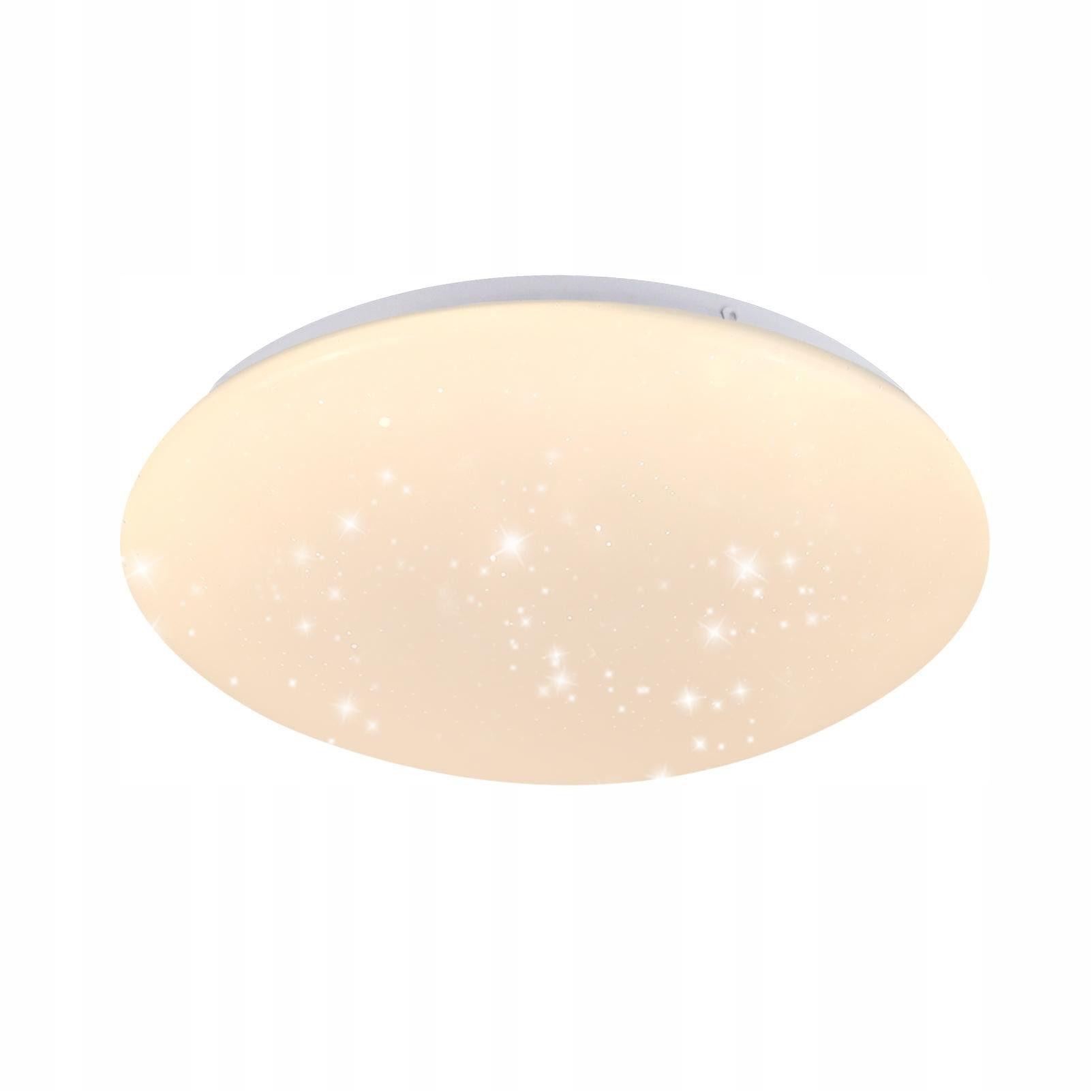 LED-DECKENLEUCHTE Ulmenzahn 25.2/6.2/25.2 cm - Weiß, Kunststoff (25.2/25.2/6.2cm) - ZMH