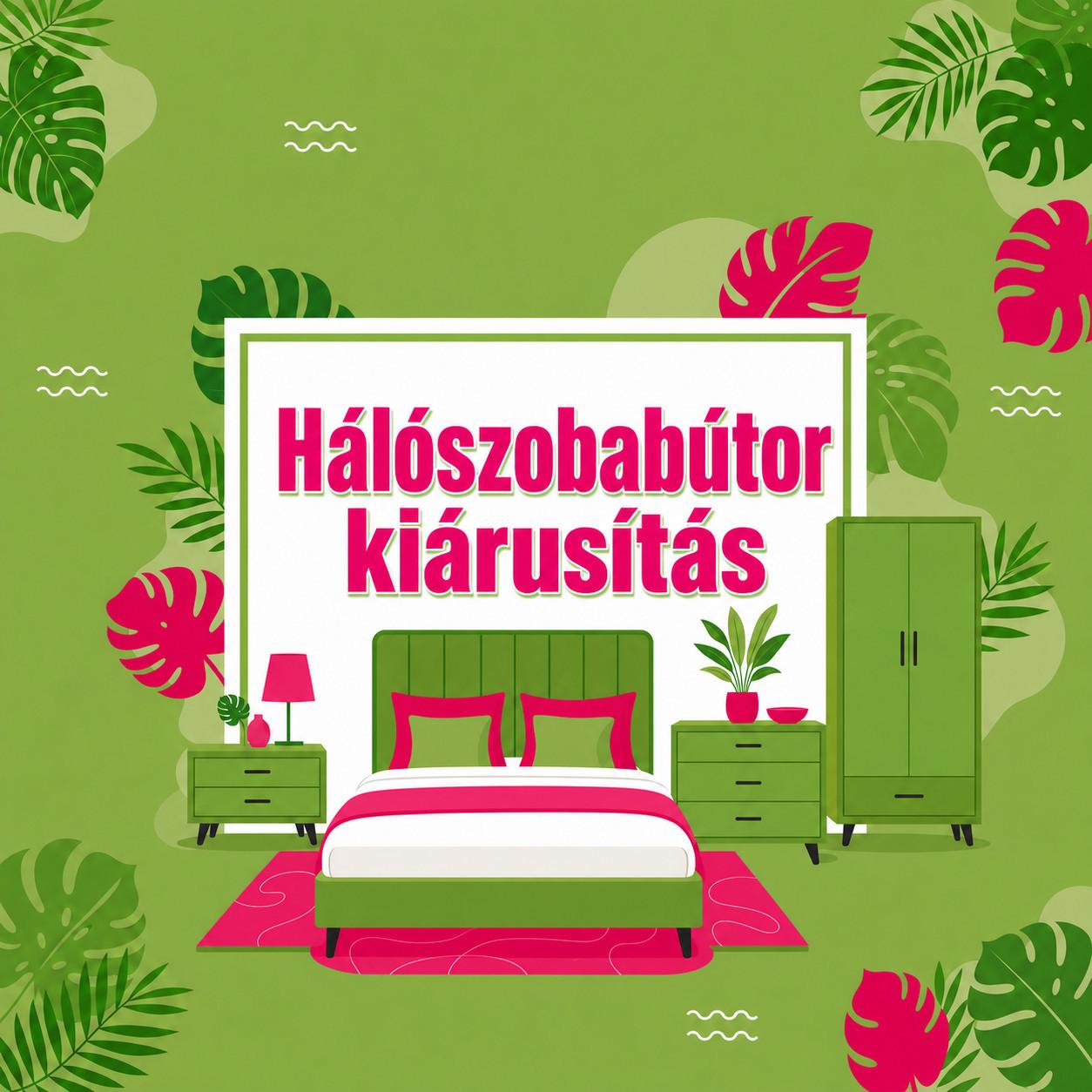 Hálószobabútor kiárusítás