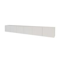 LOWBOARD KITO-W 3x100x40x40 cm - Weiß - Weiß, Holzwerkstoff (300/40/40cm) - ALTDECOR