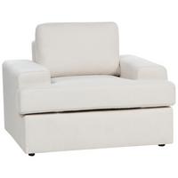 SESSEL hellbeige Alla - Beige, Textil (108/85/103cm) - Beliani