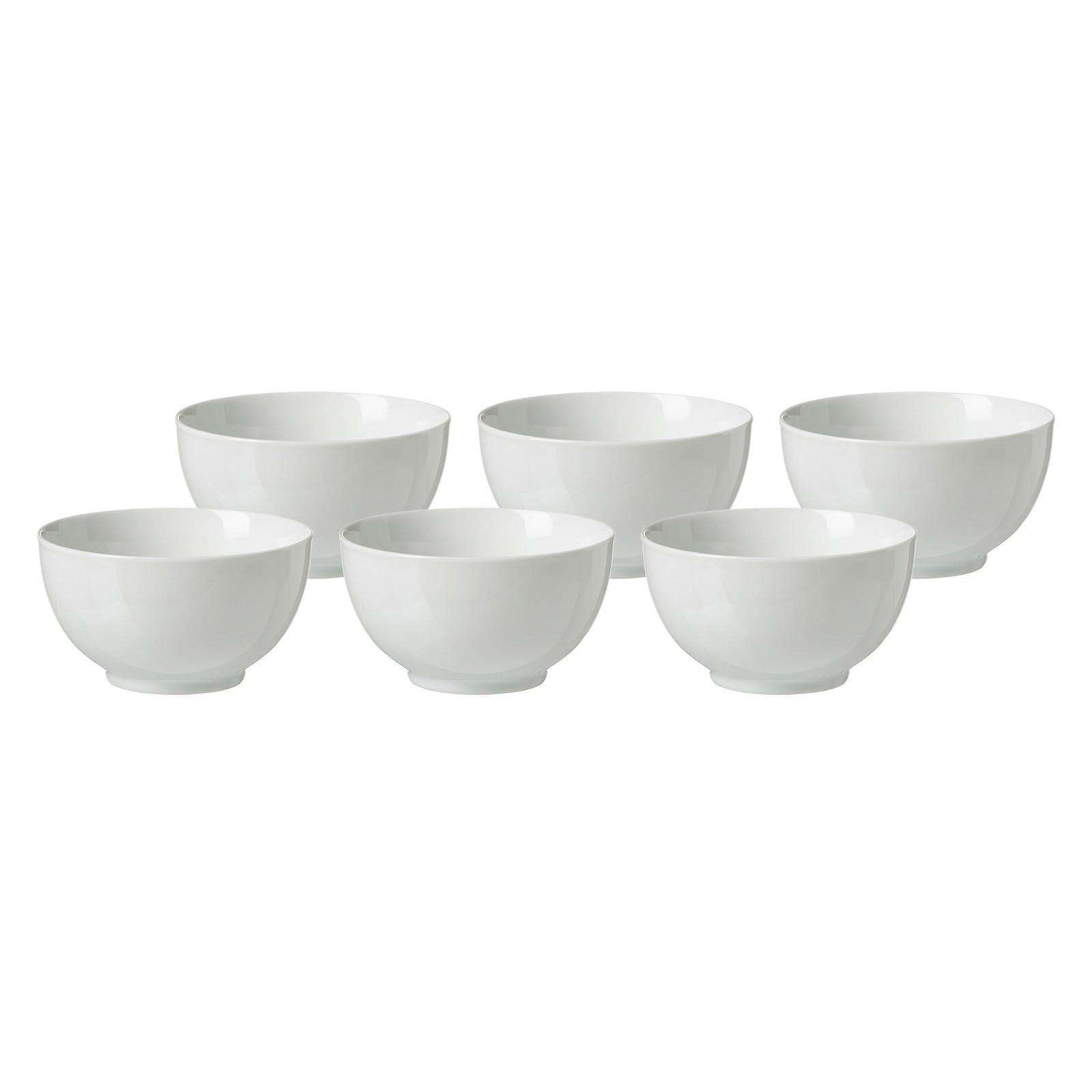 MÜSLISCHALEN Bianco weiß ø 15.0 cm 6er Set - Weiß, Keramik (15cm) - Ritzenhoff Breker