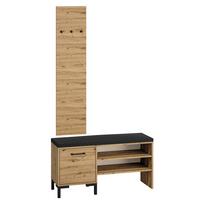 EINGANGSMÖBEL Liora Holz - Braun, Holzwerkstoff (105/54/34cm) - Petits-meubles