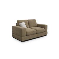 SOFA OTTO 2-Sitzer, taupe - Taupe/Schwarz, Holz/Textil (171/89/98cm) - Wozimo