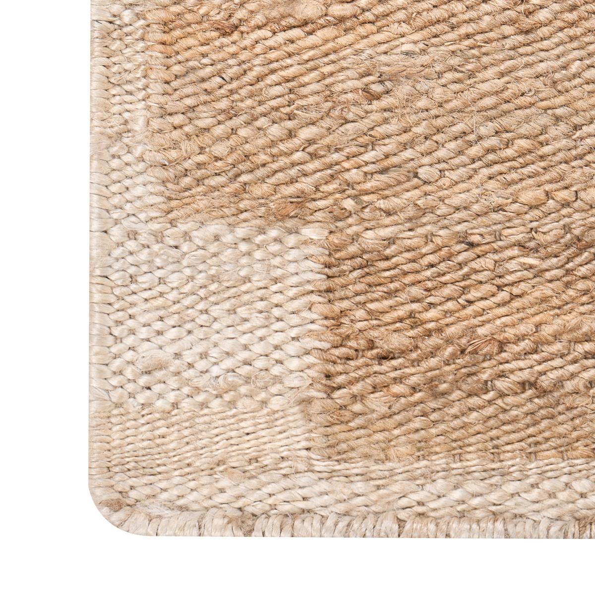 TEPPICH Hellbeige 160/230 cm Jute Gondia - Beige, Textil (160/230cm) - Beliani