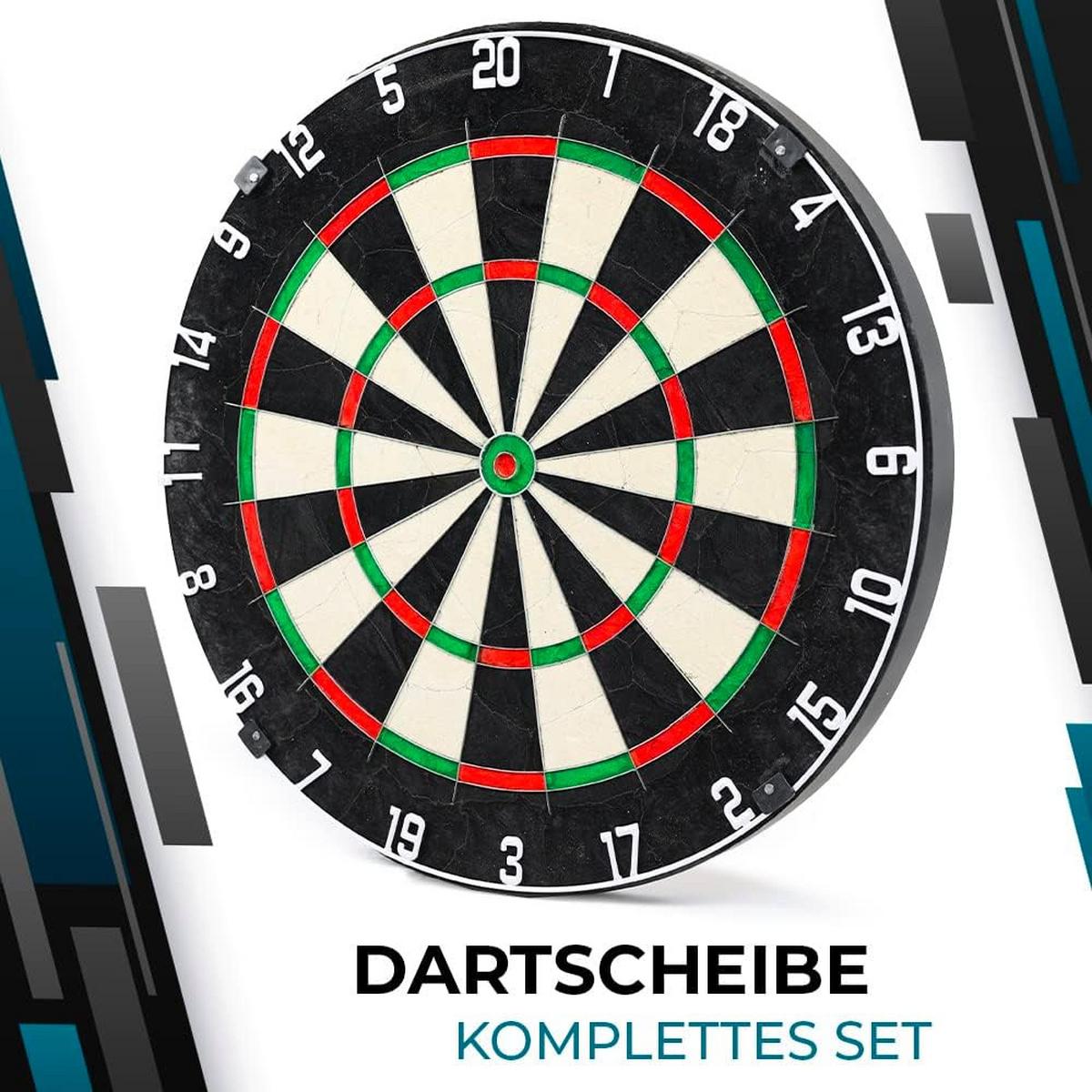 DARTSCHEIBE - Multicolor, Holzwerkstoff (45/45cm) - Sportisfaction