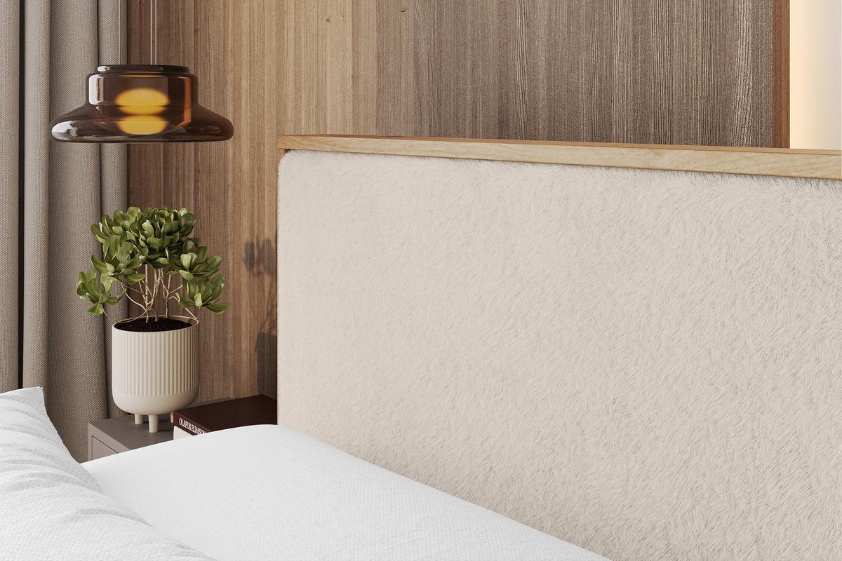 BOXBETT LOLLI9 - 160x200 - H4 Hellbeige - Sandfarben, Holzwerkstoff (160/200cm) - ALTDECOR