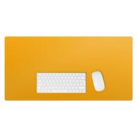 SCHREIBTISCHUNTERLAGE 90x45 cm Orange - Orange, Kunststoff (90/45/1.6cm) - Wallfluent