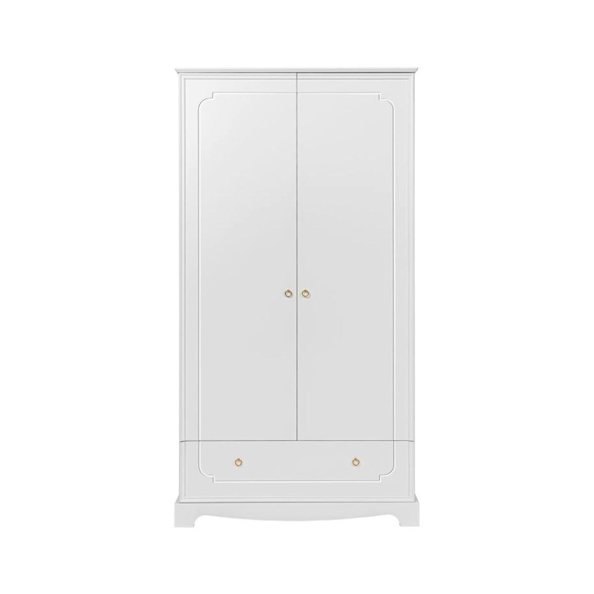 BABYZIMMER 2-teilig Royal Weiß - Weiß, Holzwerkstoff (103/90/50cm) - Petits-meubles