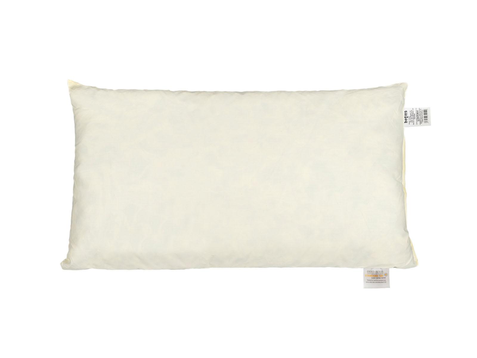 FEDERKISSEN PublikPrall 30/50 - Beige/Creme, Naturmaterialien/Textil (30/50cm) - beties Heimtextil