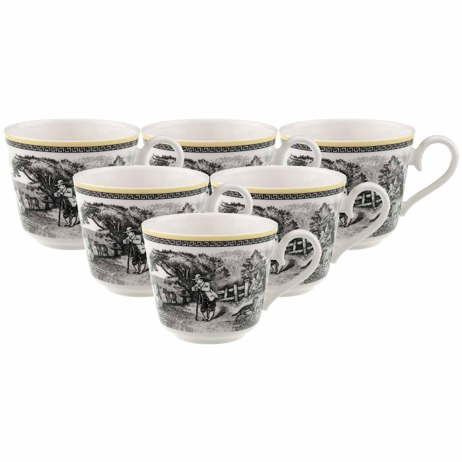 FRÜHSTÜCKSTASSEN Audun Ferme bunt 270 ml 6er Set - Multicolor, Keramik (0.27L) - Villeroy & Boch