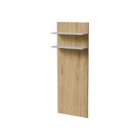 WANDREGAL Fiore 50 - Eichefarben/Grau, Holzwerkstoff (52/138/19cm) - MIRJAN24