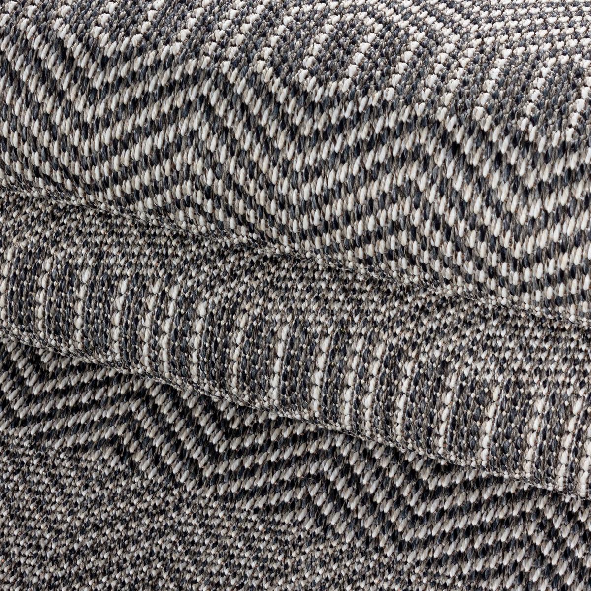 OUTDOORTEPPICH LIRIA, im Boho-Stil, Grau, 80 x 150 cm - Grau, Textil (80/150cm) - KADIMA DESIGN