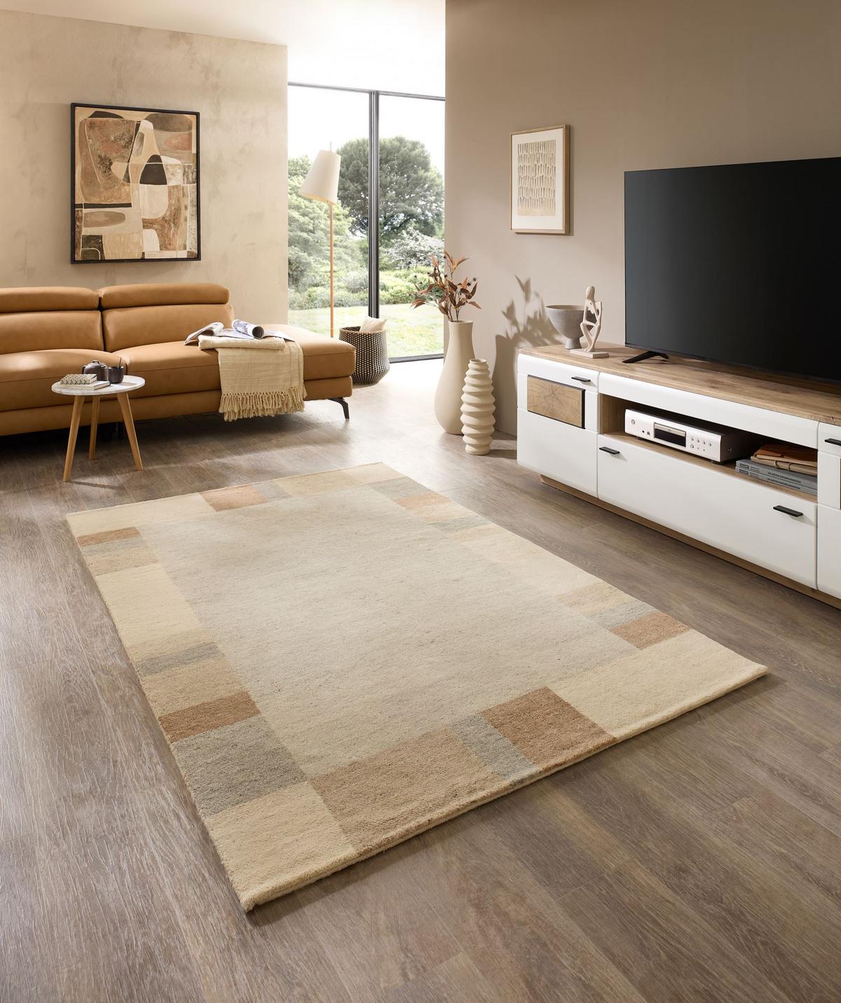 WOLLTEPPICH Terra 200x300 cm - Grau, Textil (200/300cm) - Natur Pur
