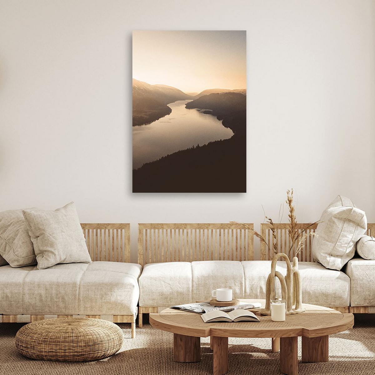 KUNSTDRUCK Beige 70/100 cm - Beige, Textil (70/100cm) - KUNSTLOFT