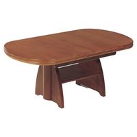 FUNKTIONSTISCH Camela höhenverstellbar und ausziehbar 125(165,5) x 71 x 56-75 Couchtisch massiv Kirschbaum - Dunkelbraun, Holz (125/71/56cm) - 58aufmkessel